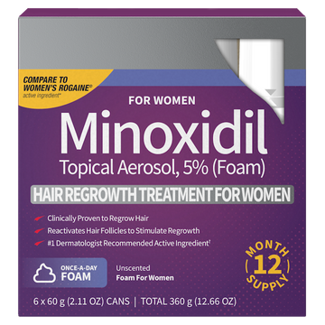 Kirkland Signature 5% Minoxidil Foam for Women